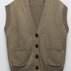 zara Knit vest